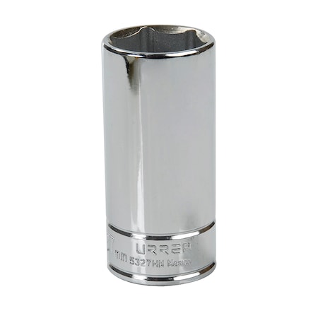 Urrea 1/2" drive 6-point deep socket 27MM 5327HM